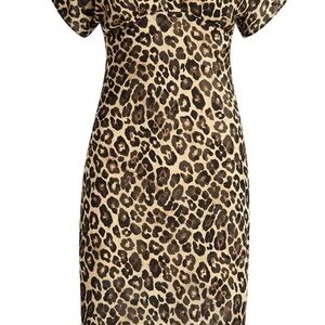 Chic Leopard Print Maxi Dress